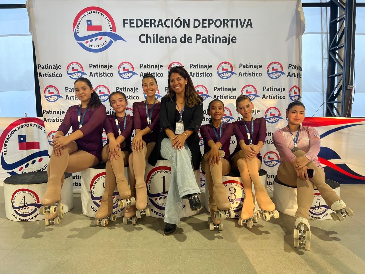 Club Illari de Antofagasta regresó del Campeonato Nacional de Patinaje Artístico cargado de medallas