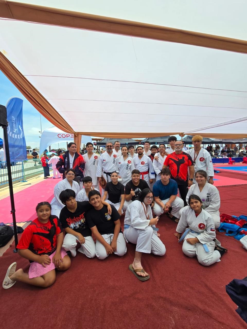 Dojo Kawa No Ryu deja en alto a la Región de Antofagasta en el Segundo Campeonato de Karate de Bahía Inglesa